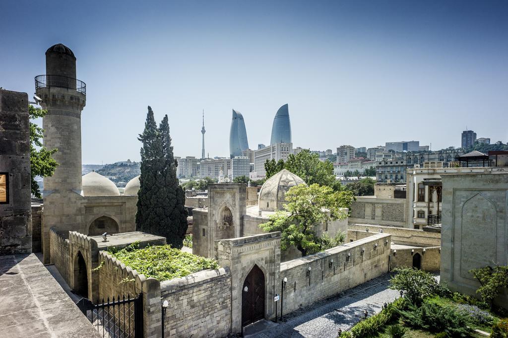 Altstadt Hotel & Cafe Baku Bagian luar foto