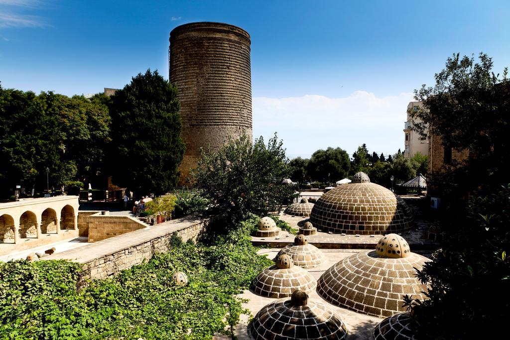 Altstadt Hotel & Cafe Baku Bagian luar foto