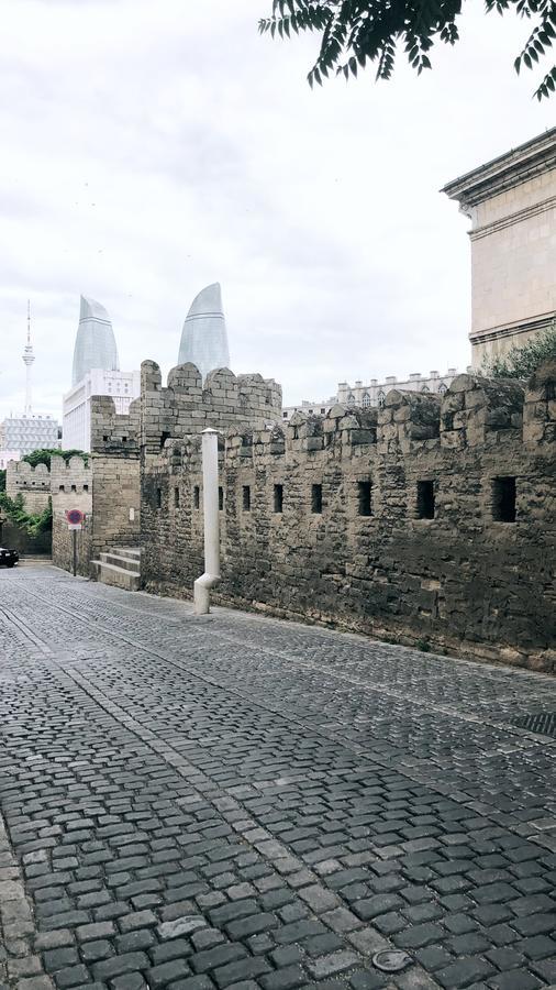 Altstadt Hotel & Cafe Baku Bagian luar foto