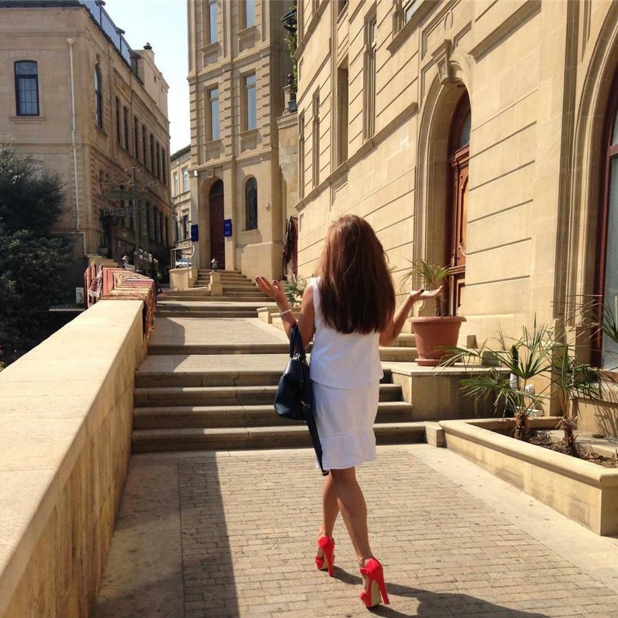Altstadt Hotel & Cafe Baku Bagian luar foto